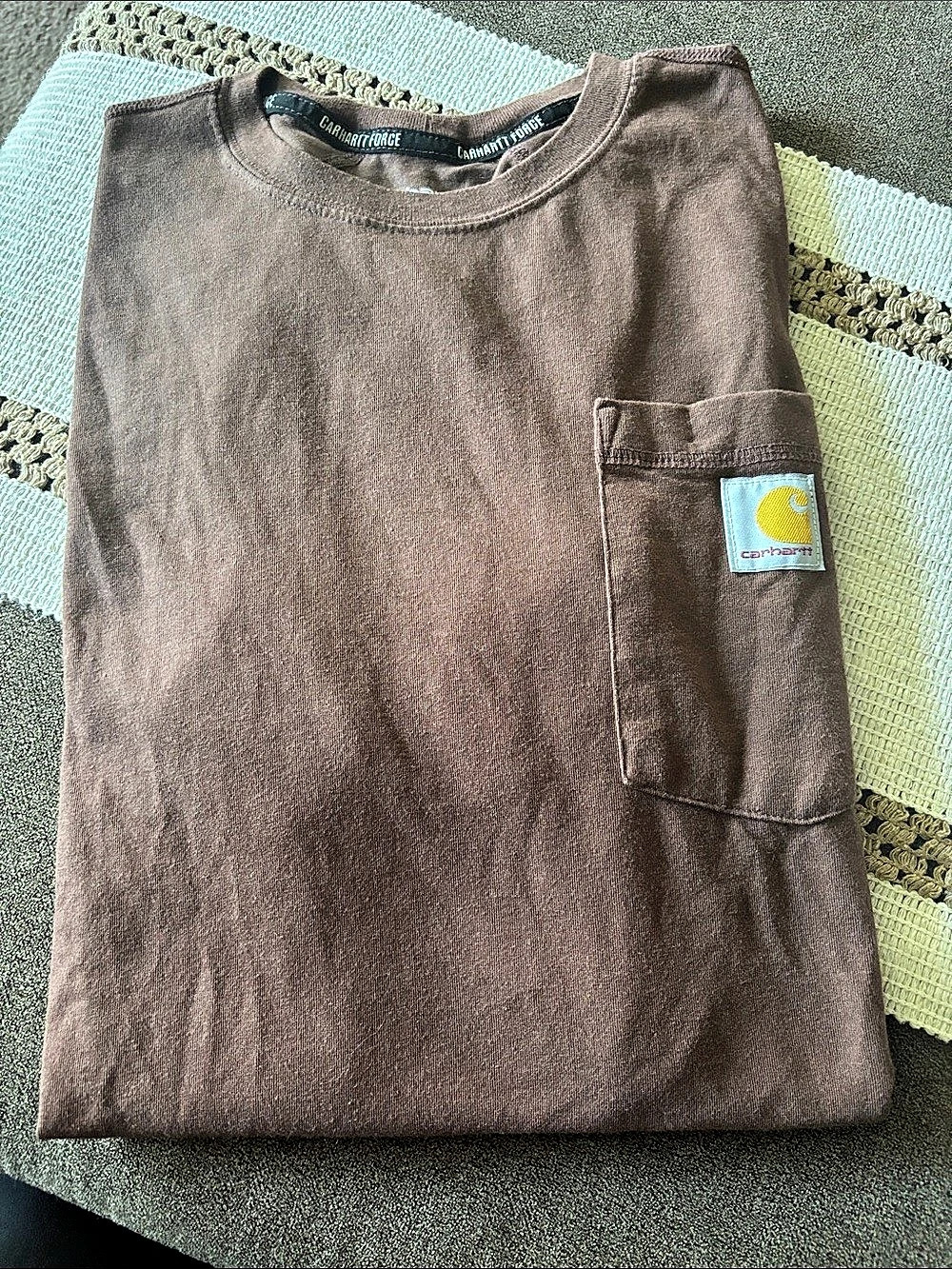 Carhartt Force Relaxed Fit Midweight Short-Sleeve Pocket T-Shirt Relaxed Fit